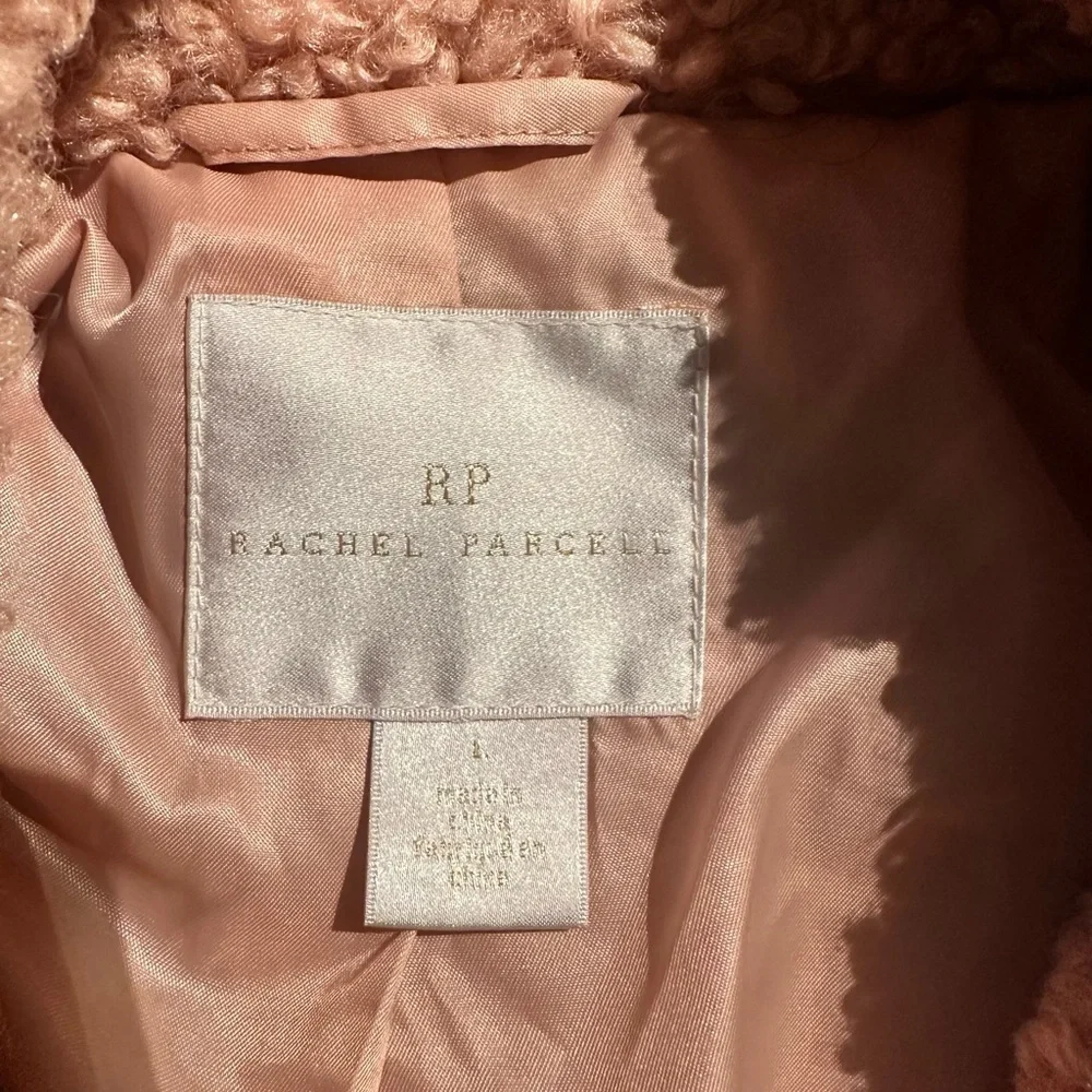 Rachel Parcell Pink Teddy Jacket - Picture 2 of 2